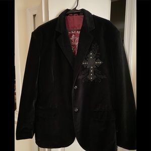 Franky Max Goth Rock Velvet Men’s Jacket L